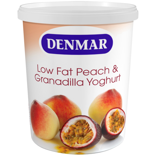 Denmar Low Fat Peach & Granadilla Yoghurt 175g