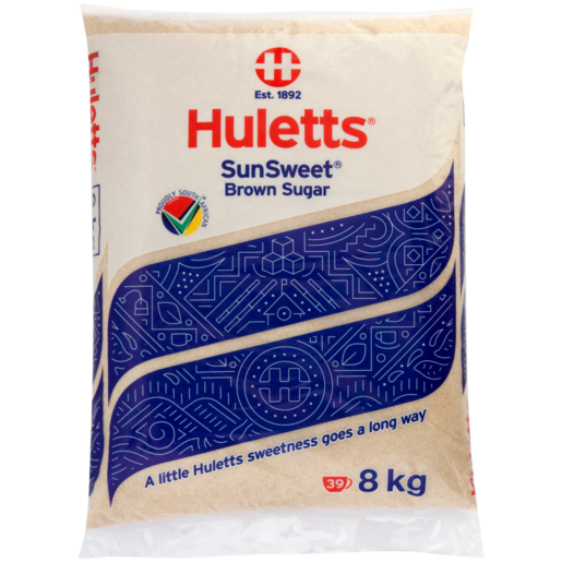 Huletts SunSweet Brown Sugar 8kg