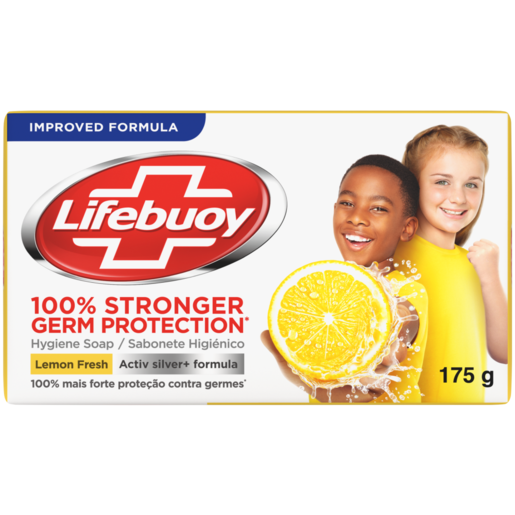 Lifebuoy Lemon Fresh Germ Protection Hygiene Bath Soap 175g
