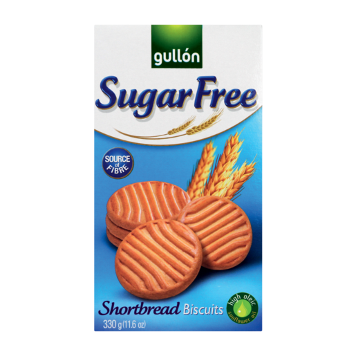 Gullόn Sugar Free Shortbread Biscuit 330g