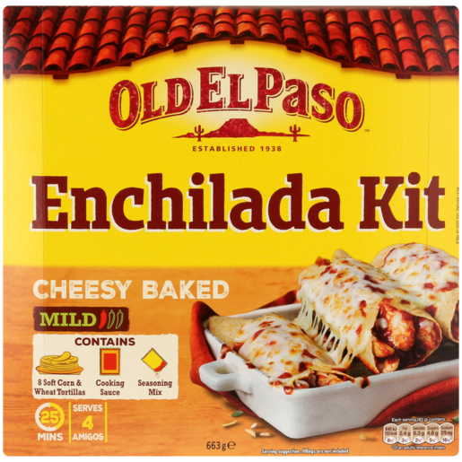 Old El Paso Mild Cheesy Enchiladas Meal Kit