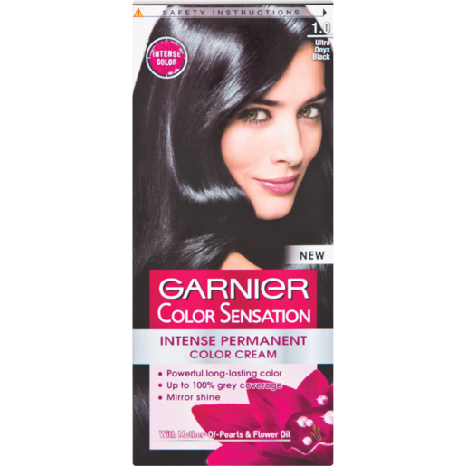 Garnier Colour Sensation 1 0 Ultra Onyx Black Hair Colour Hair Colourants Dyes Hair Care Health Beauty Checkers Za