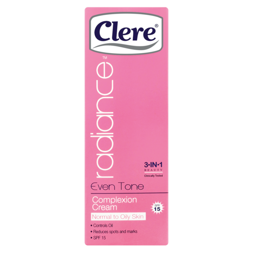 Clere Radiance Even Tone Complexion Cream 50ml