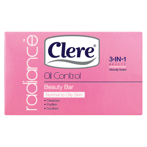 Clere 3-In-1 Oil Control Facial Soap 100g