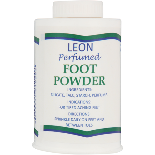 Leon Perfumed Foot Powder 75g