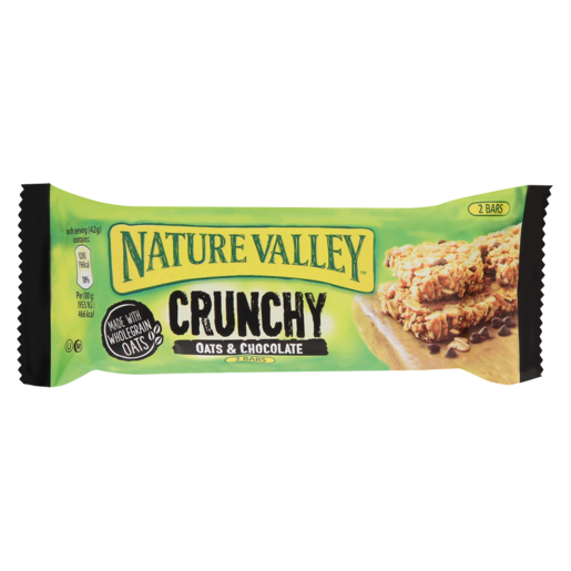Nature Valley Crunchy Oats & Chocolate Flavoured Cereal Bar 42g