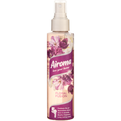 Airoma Floral Fusion Scented Odour Control Spray 150ml