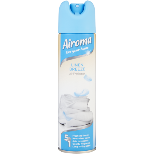 Airoma Linen Breeze Air Freshener Aerosol 210ml