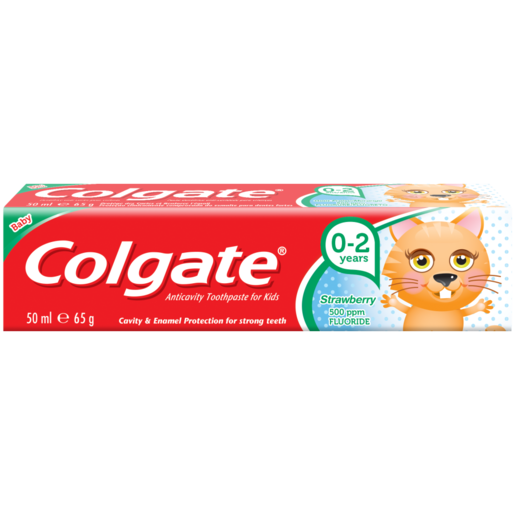 Colgate 0-2 Years Strawberry Kids Toothpaste 50ml