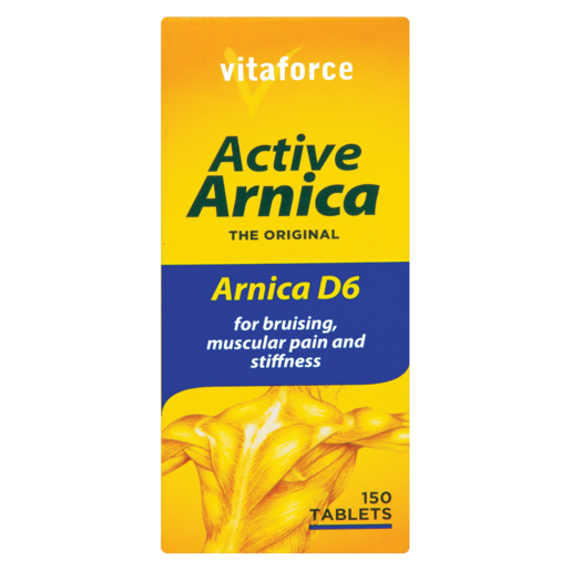 Vitaforce Active Arnica D6 Tablets 150 Pack