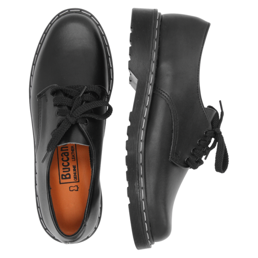 Buccaneer Youths Black Scooter School Shoes Size 2-5 | School Shoes ...