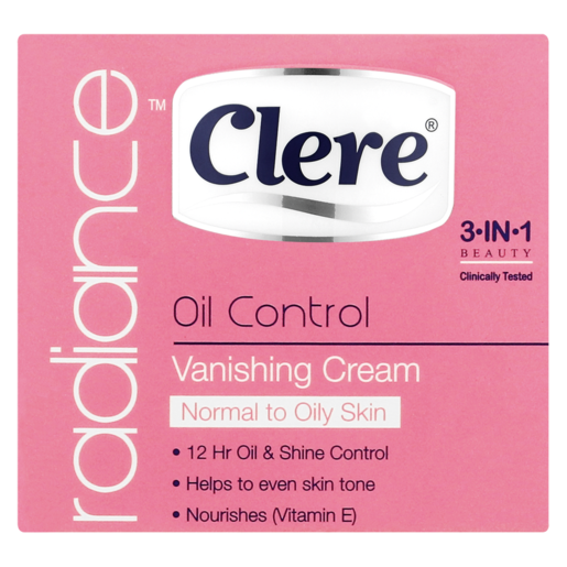 Clere Oil Control Vanishing Cream 50ml