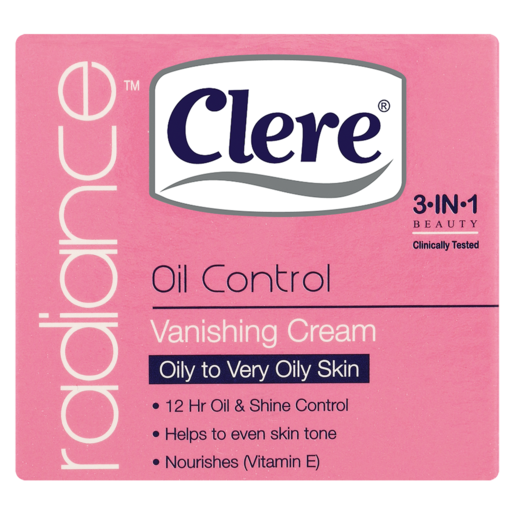 Clere Very Oily Vanishing Cream 50ml