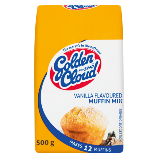 Golden Cloud Vanilla Muffin Mix 500g
