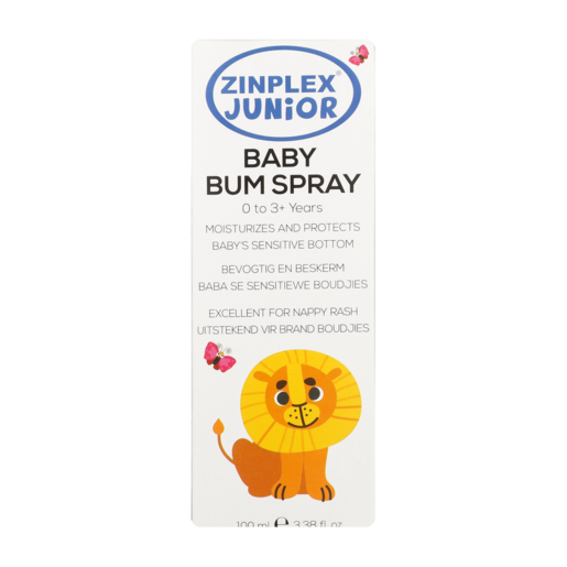 Zinplex Junior Baby Bum Spray 100ml