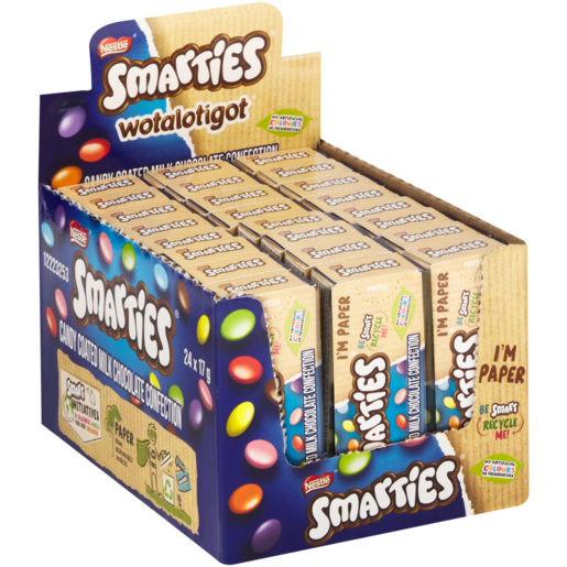 Smarties Chocolate Boxes 24 x 17g