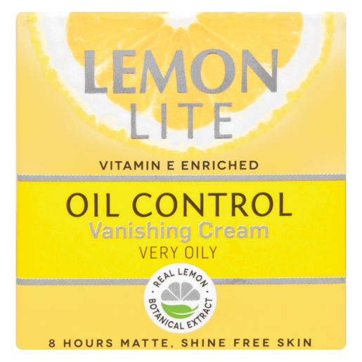 Lemon Lite Oil Control Vanishing Cream For Very Oily Skin Jar 50ml