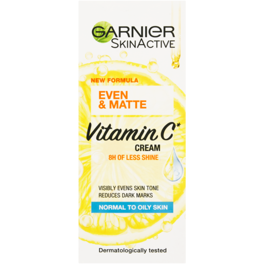 Garnier SkinActive Even & Matte Normal To Oily Skin Vitamin C Cream 40ml