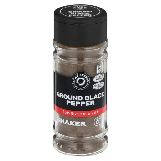 Spice Season Ground Black Pepper 50g