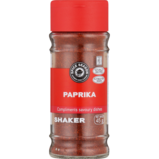 Spice Season Paprika Spice Shaker 45g