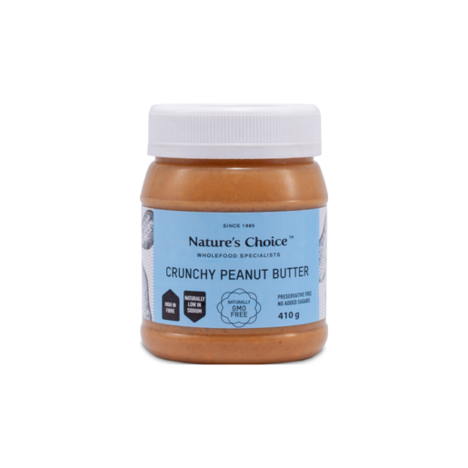 Nature's Choice Crunchy Peanut Butter 410g