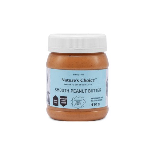 Nature's Choice Smooth Peanut Butter 410g
