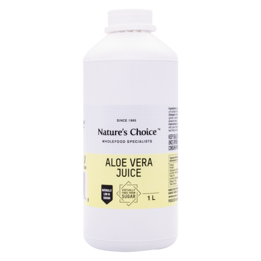 Nature's Choice Aloe Vera Juice Bottle 1L