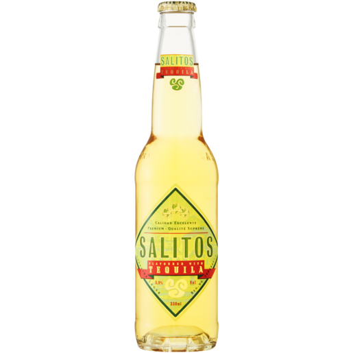 Salitos Imported Lager Flavoured With Tequila 330ml