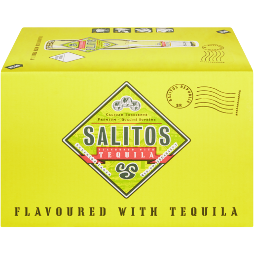 Salitos Tequila Bottles 24 x 330ml