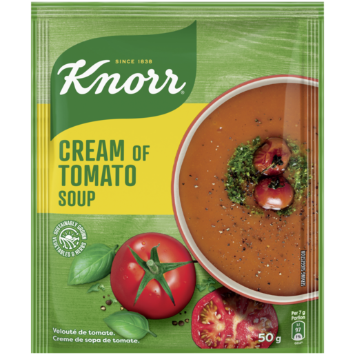 Knorr Cream Of Tomato Thickening Soup 50g