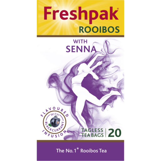 Freshpak Senna Rooibos Tagless Teabags 20 Pack