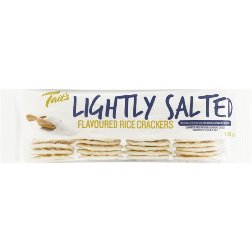 Tait's Lightly Salted Flavoured Rice Cakes 100g
