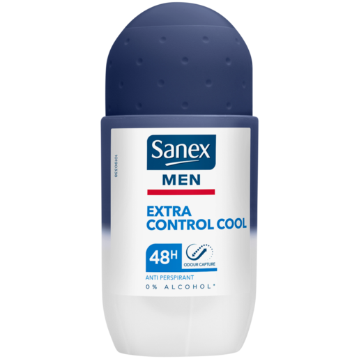 Sanex Men Extra Control Cool Anti-Perspirant Roll-On 50ml