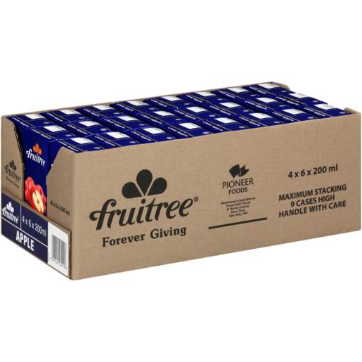 Fruitree Clear Apple 50% Nectar Juice 24 x 200ml