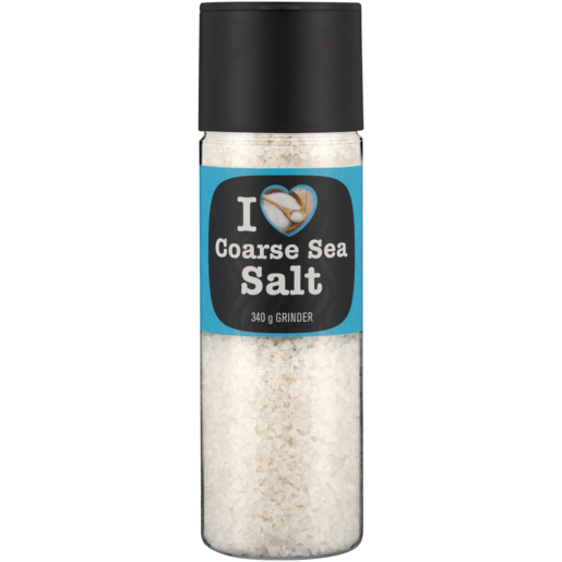 I Love Coarse Sea Salt Spice Grinder 340g