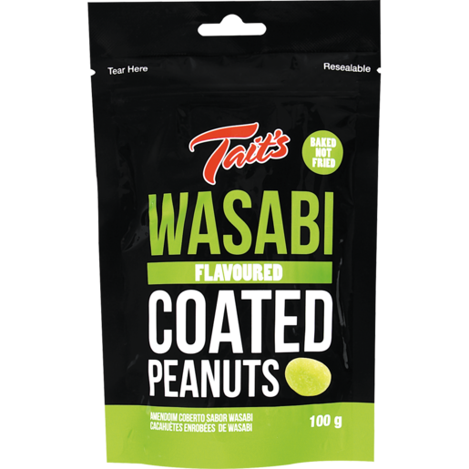 Tait's Wasabi Peanuts 100g
