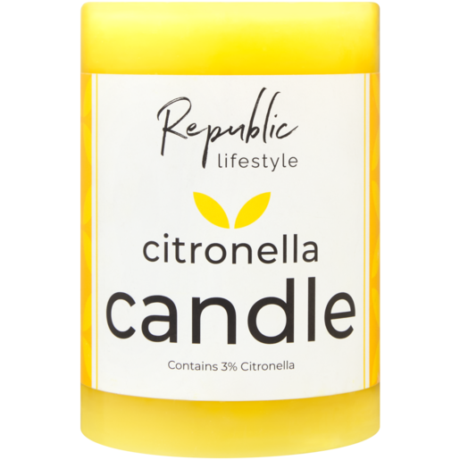 Republic Lifestyle Fresh Citronella Fragrance Candle 320g