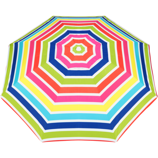 Republic Umbrella Beach Umbrella 256cm (Assorted Item - Supplied At Random)