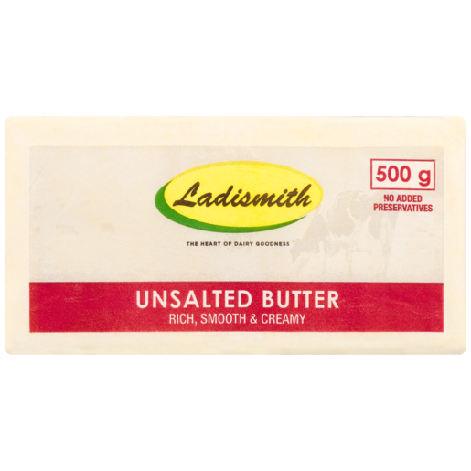Ladismith Cheese Unsalted Butter 500g