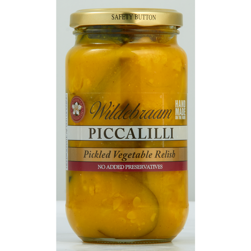 Wildebraam Piccalilli Pickeled Vegetable Relish 430g 