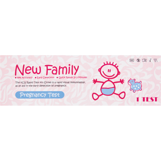 New Family Pregnancy Test Single