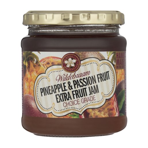Wildebraam Pineapple & Passion Fruit Jam 345g