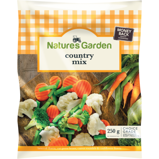 Nature's Garden Frozen Country Mix Vegetables 250g