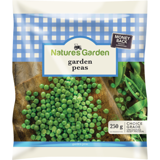 Nature's Garden Frozen Garden Peas 250g