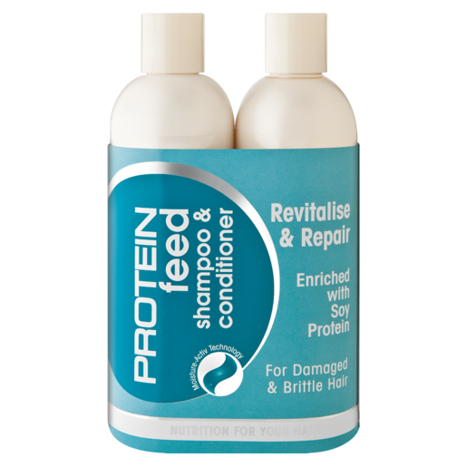 Protein Feed Revitalise & Repair Shampoo & Conditioner 2 x 400ml