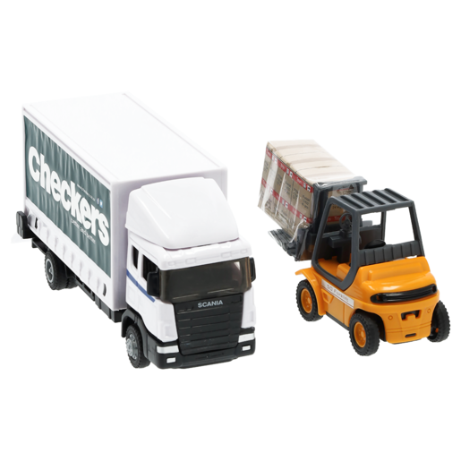 Checkers 1:48 Truck & Forklift