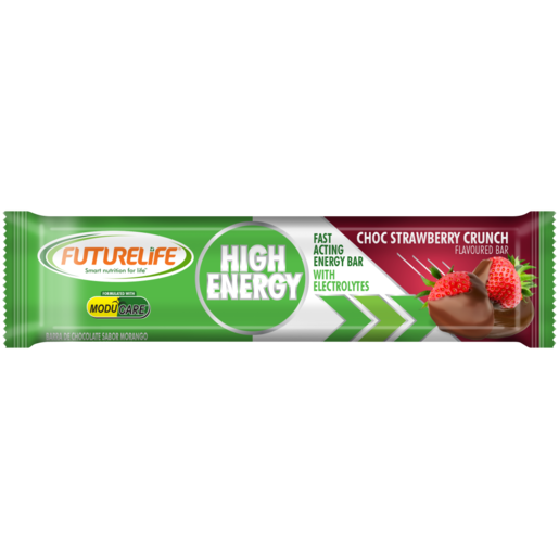 Futurelife High Energy Choc-Strawberry Crunch Flavoured Energy Bar 40g