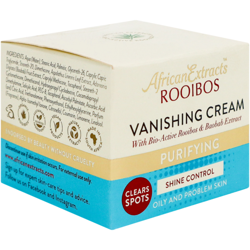 African Extracts Rooibos Vanishing Face Cream 50ml