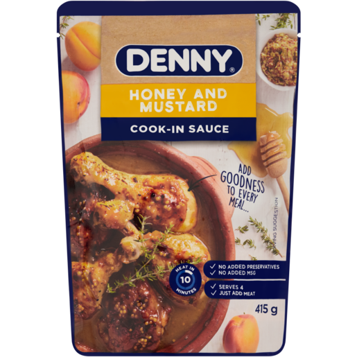 DENNY Honey & Mustard Cook-In-Sauce 415g