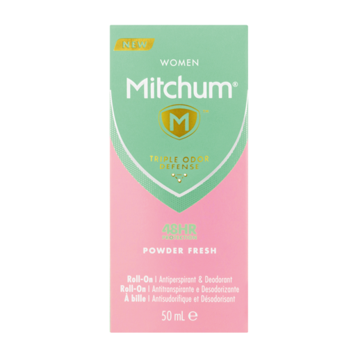 Mitchum Powder Fresh Ladies Anti-Perspirant Roll-On 50ml